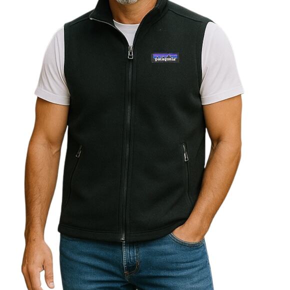 Patagonia Better Sweater Vest Mens L Black Full Zip Outdoors Gorpcore Classic